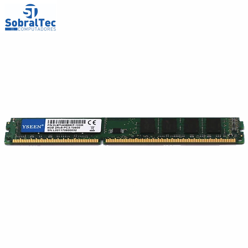 Memoria Ram Para Desktop Ddr3 4GB 1333 - Yseen (NAO VENDER SEPARADO DO KIT)